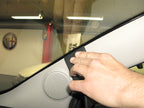 Brodit ProClip 604386 voor Alfa Romeo MiTo 2009-2018 - detail van dashboardmontage