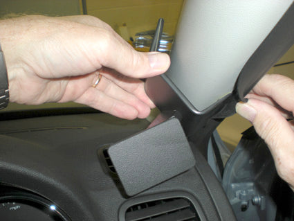 Brodit ProClip 604395 voor Skoda Yeti 2010-2017 - montagepositie op dashboard