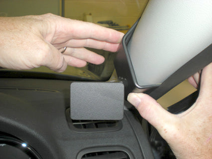 Brodit ProClip 604395 voor Skoda Yeti 2010-2017 - ProClip geplaatst in het voertuig