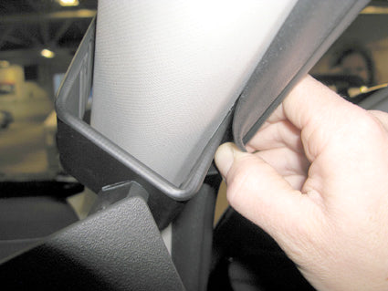 Brodit ProClip 604427 voor Subaru Outback 2010-2014, Subaru Liberty 2010-2014 en Subaru Legacy 2010-2014 - ProClip geplaatst in het voertuig