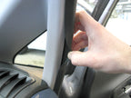 Brodit ProClip 604445 voor Fiat Punto Evo 2010-2019 - montagepositie op dashboard