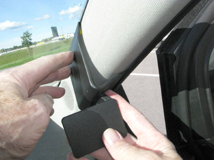 Brodit ProClip 604519 voor Opel Meriva 2011-2017 en Vauxhall Meriva 2011-2017 - ProClip geplaatst in het voertuig