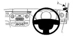 Brodit ProClip 604530 voor Nissan NV400 2012-2020, Renault Master 2011-2019 en Vauxhall Movano 2011-2019 - productfoto zwarte ABS montagebasis