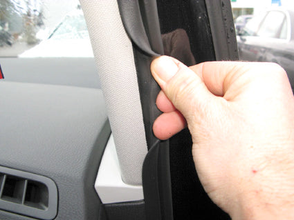 Brodit ProClip 604564 voor Seat Alhambra 2011-2019 en Volkswagen Sharan 2011-2022 - montagepositie op dashboard