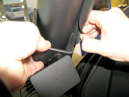 Brodit ProClip 604574 voor Nissan Juke 2011-2019 - ProClip geplaatst in het voertuig