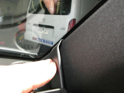 Brodit ProClip 604577 voor Holden Commodore SV 2011-2013, Holden Commodore SS 2011-2013 en Holden Commodore HSV 2011-2013 - detail van dashboardmontage