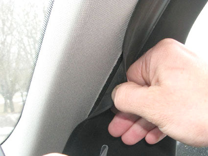 Brodit ProClip 604609 voor BMW X3 2011-2014 - montagepositie op dashboard