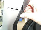 Brodit ProClip 604630 voor Nissan Micra 2011-2013 - montagepositie op dashboard