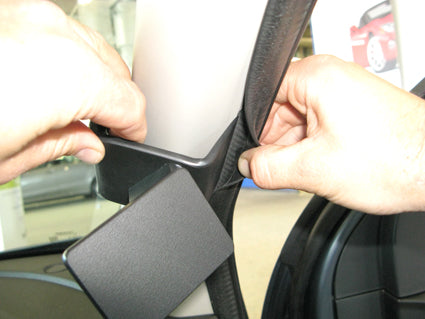Brodit ProClip 604630 voor Nissan Micra 2011-2013 - ProClip geplaatst in het voertuig