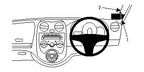 Brodit ProClip 604630 voor Nissan Micra 2011-2013 - productfoto zwarte ABS montagebasis