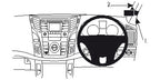 Brodit ProClip 604687 voor Hyundai i40 2012-2018 - productfoto zwarte ABS montagebasis