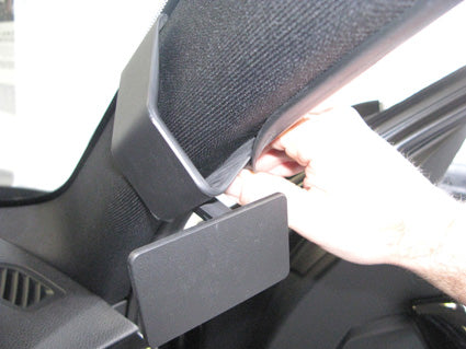 Brodit ProClip 604722 voor BMW 1-series F20, F21 2012-2017 - ProClip geplaatst in het voertuig