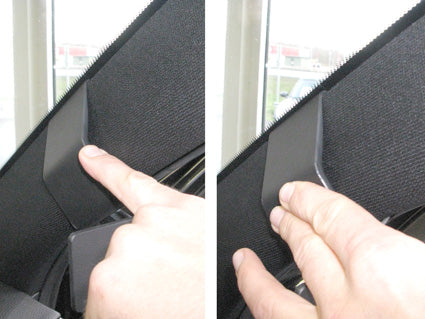 Brodit ProClip 604722 voor BMW 1-series F20, F21 2012-2017 - detail van dashboardmontage