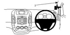 Brodit ProClip 604729 voor Ford Ranger 2012-2015 - productfoto zwarte ABS montagebasis