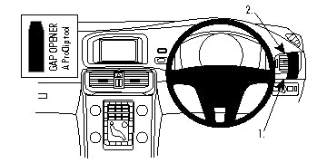 Brodit ProClip 604801 voor Volvo V40 2013-2020 - montagefoto 6