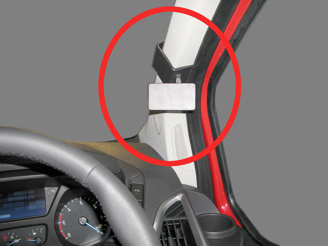 Brodit ProClip 604858 voor Ford Transit Custom 2013-2023 en Ford Tourneo Custom 2013-2018 - montagefoto 6