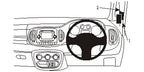 Brodit ProClip 604882 voor Fiat 500 L 2013-2022 - productfoto zwarte ABS montagebasis