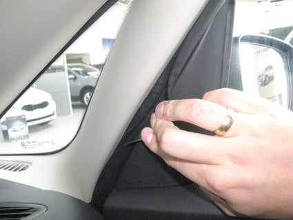 Brodit ProClip 604949 voor Kia Carens IV 2014-2020 - montagepositie op dashboard