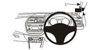 Brodit ProClip 604983 voor Suzuki SX4 S-Cross 2014-2021 - productfoto zwarte ABS montagebasis