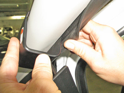 Brodit ProClip 604990 voor Ford Transit Connect 2014-2017 en Ford Tourneo Connect 2014-2017 - ProClip geplaatst in het voertuig