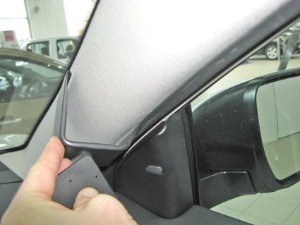 Brodit ProClip 604994 voor Nissan Qashqai 2014-2021 - ProClip geplaatst in het voertuig