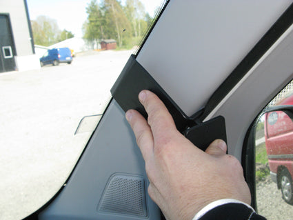 Brodit ProClip 604999 voor Citroen Jumper 2007-2024, Fiat Ducato 2007-2021 e.a. - ProClip geplaatst in het voertuig