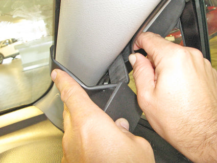 Brodit ProClip 605041 voor Toyota Yaris 2015-2020 - montagepositie op dashboard