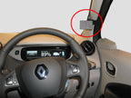 Brodit ProClip 605046 voor Renault Zoe 2014-2019 - productfoto zwarte ABS montagebasis