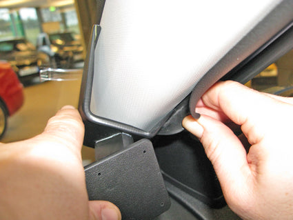 Brodit ProClip 605077 voor Skoda Fabia 2015-2021 - ProClip geplaatst in het voertuig