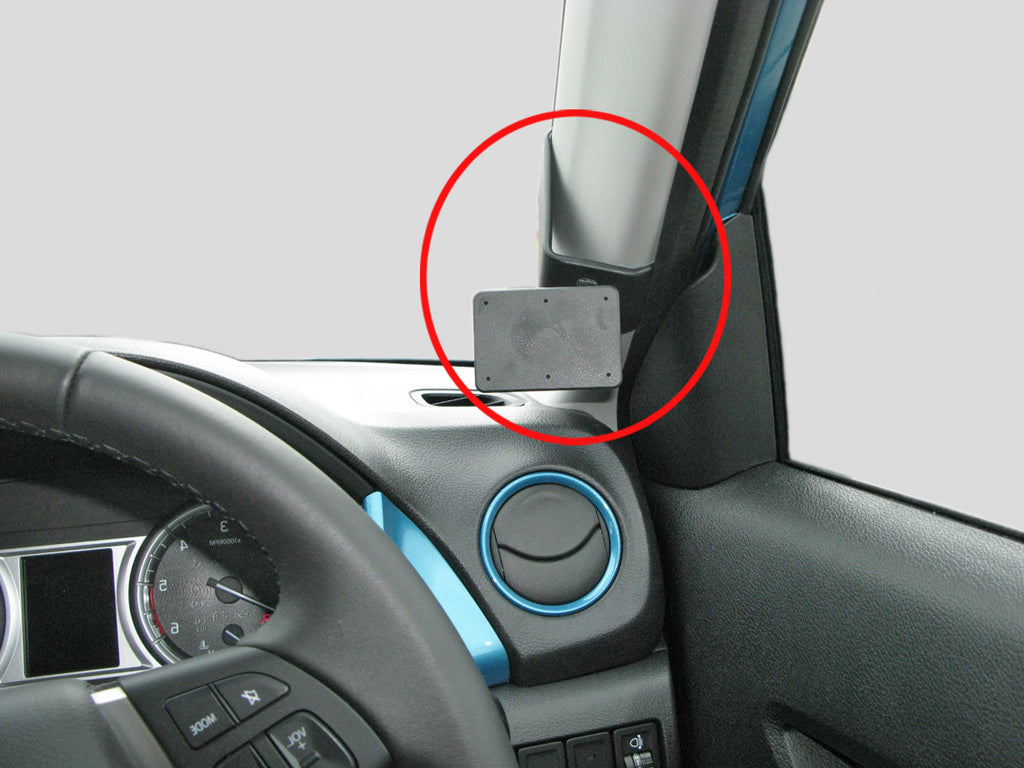 Brodit ProClip 605111 voor Suzuki Vitara 2015-2025 - productfoto zwarte ABS montagebasis