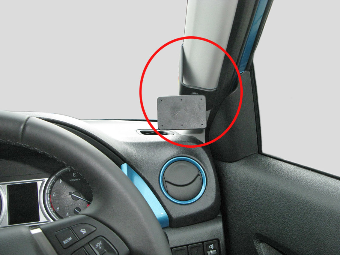 Brodit ProClip 605111 voor Suzuki Vitara 2015-2025 - productfoto zwarte ABS montagebasis