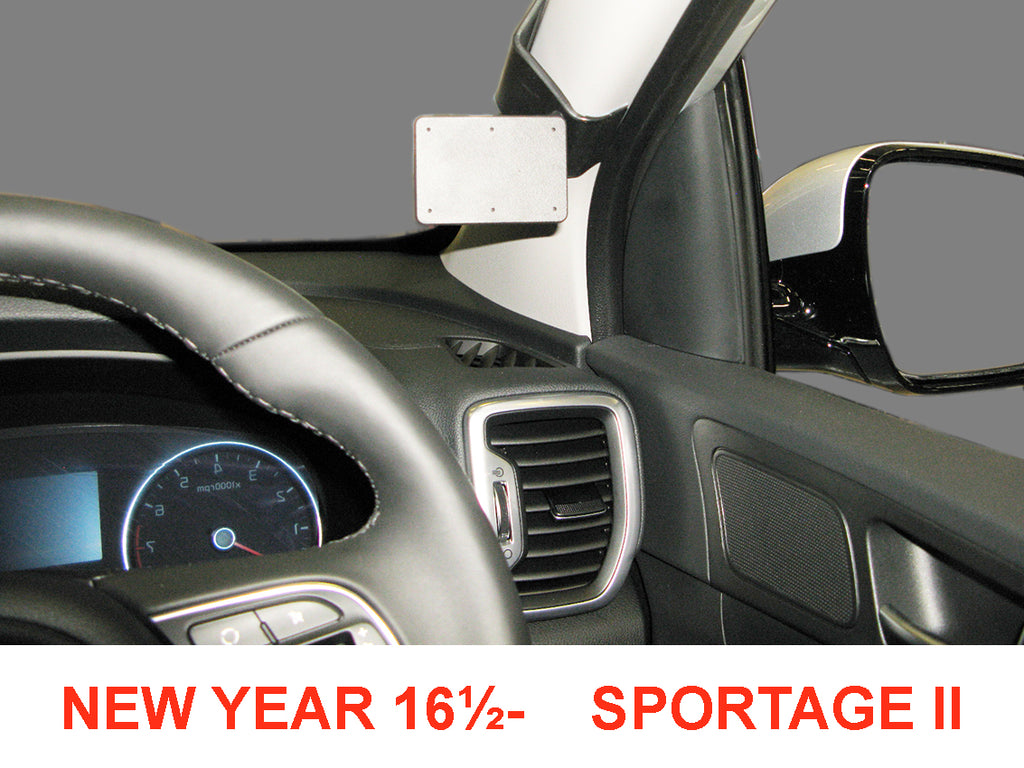 Brodit ProClip 605210 voor Kia Sportage 2016-2021 - productfoto zwarte ABS montagebasis