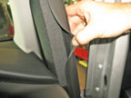 Brodit ProClip 605274 voor Mercedes Benz V-Class 2016-2026 en Mercedes Benz EQV 2022-2026 - montagepositie op dashboard