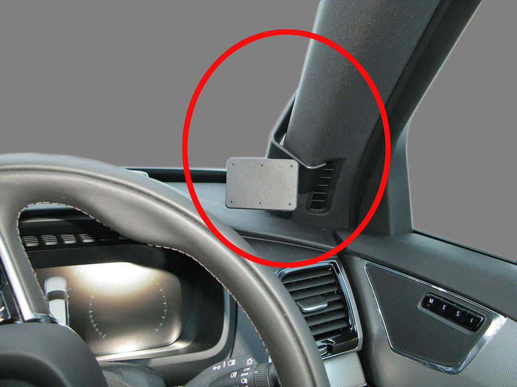 Brodit ProClip 605284 voor Volvo XC90 2015-2024 - productfoto zwarte ABS montagebasis