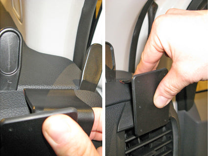 Brodit ProClip 605287 voor Citroen SpaceTourer 2016-2026, Citroen Jumpy 3rd Gen 2016-2026 e.a. - detail van dashboardmontage