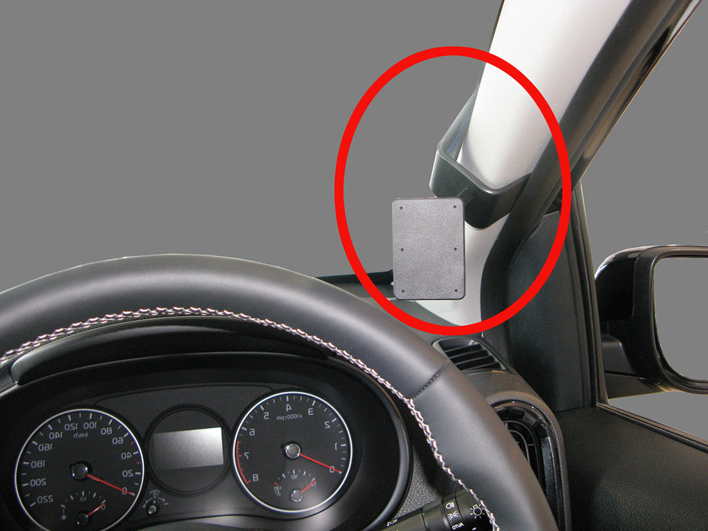Brodit ProClip 605332 voor Kia Picanto 2018-2026 - productfoto zwarte ABS montagebasis