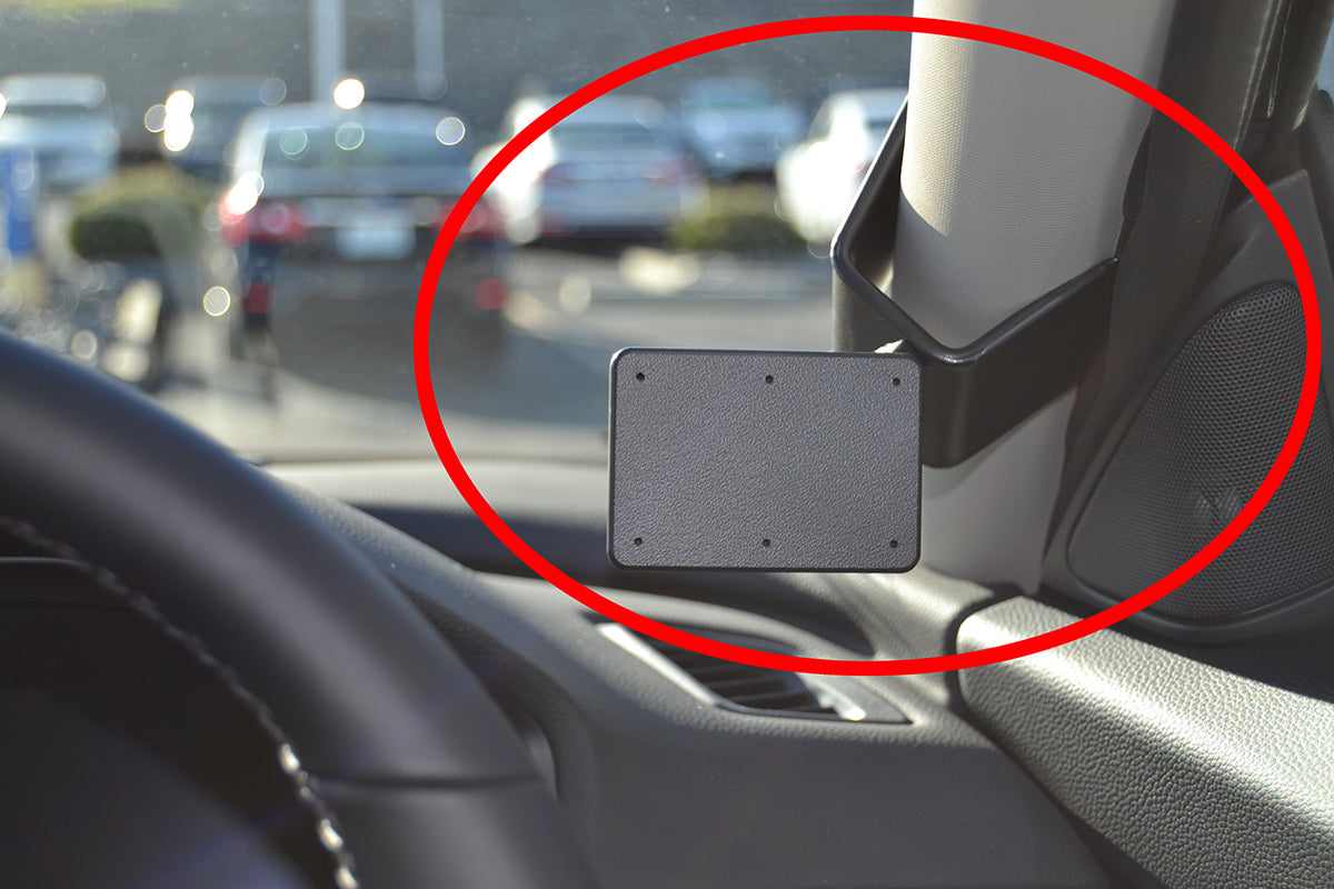 Brodit ProClip 605376 voor Honda Accord 2018-2022 - productfoto zwarte ABS montagebasis