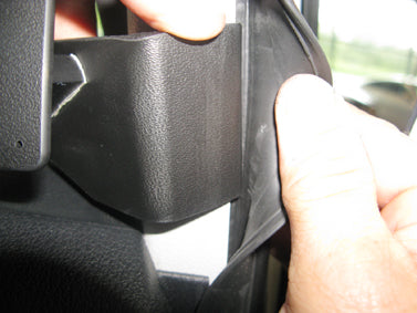 Brodit ProClip 605452 voor Mercedes Benz Vito 2015-2023 - montagepositie op dashboard