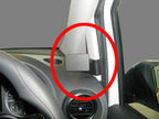 Brodit ProClip 605452 voor Mercedes Benz Vito 2015-2023 - productfoto zwarte ABS montagebasis