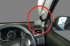 Brodit ProClip 605524 voor Mitsubishi Triton 2019-2024, Mitsubishi Pajero Sport 2017-2024 en Mitsubishi L200 2020-2024 - productfoto zwarte ABS montagebasis