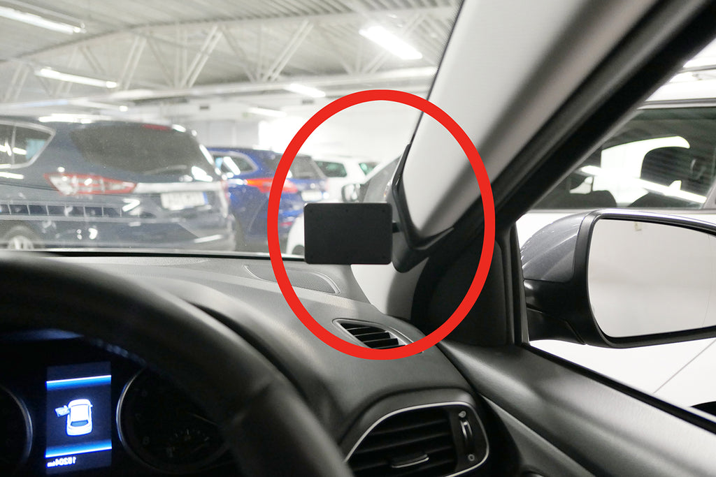 Brodit ProClip 605579 voor Hyundai i30 2017-2022 - productfoto zwarte ABS montagebasis