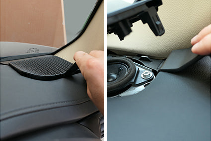 Brodit ProClip 605705 voor Toyota LandCruiser 300 2021-2026 - montagepositie op dashboard