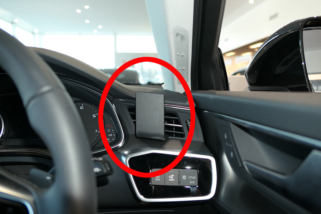 Brodit ProClip 605720 voor Audi S6 2019-2025, Audi A7 2019-2025 en Audi A6 2019-2025 - montagefoto 6