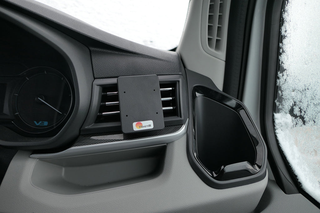 Brodit ProClip 605724 voor Maxus e-Deliver 9 2021-2026 - productfoto zwarte ABS montagebasis