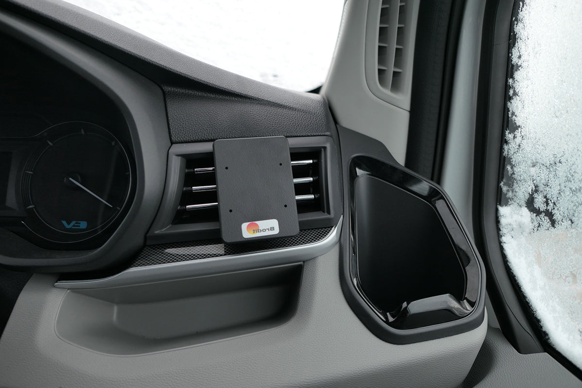 Brodit ProClip 605724 voor Maxus e-Deliver 9 2021-2026 - productfoto zwarte ABS montagebasis