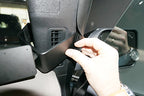 Brodit ProClip 605784 voor Ford Bronco 2020-2026 - montagepositie op dashboard