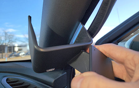 Brodit ProClip 605820 voor Subaru WRX 2022-2026 - montagepositie op dashboard