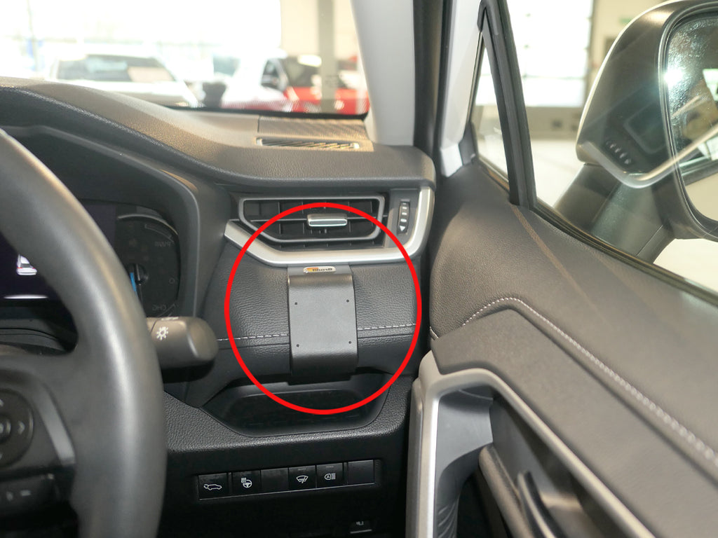 Brodit ProClip 605843 voor Toyota RAV 4 2019-2025 - productfoto zwarte ABS montagebasis