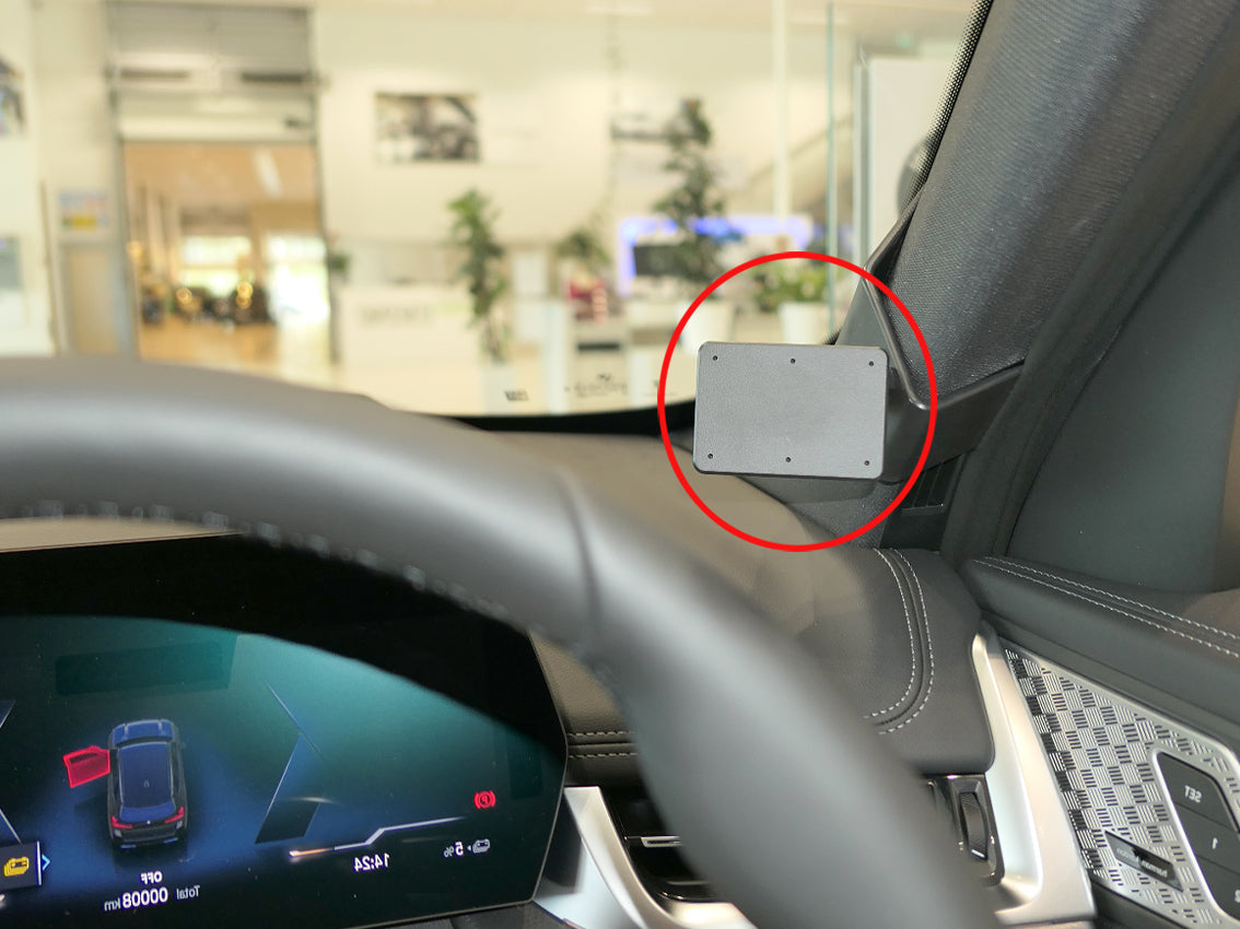 Brodit ProClip 605960 voor BMW X1 U11 2023-2026 - productfoto zwarte ABS montagebasis