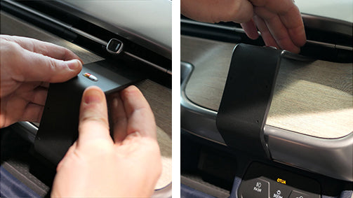 Brodit ProClip 606028 voor Volkswagen ID. Buzz 2023-2024 - detail van dashboardmontage